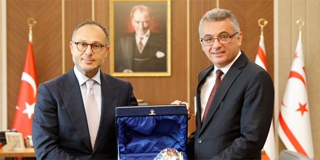 Erhrman, TRKPA Genel Sekreteri ve beraberindeki heyeti kabul etti