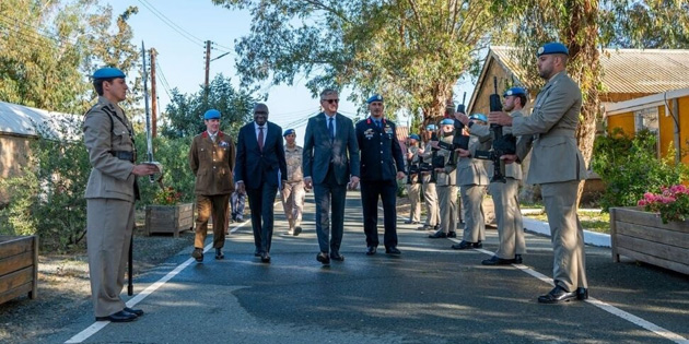 BM GENEL SEKRETER YARDIMCISI LACRO�X, KIBRIS'TA 