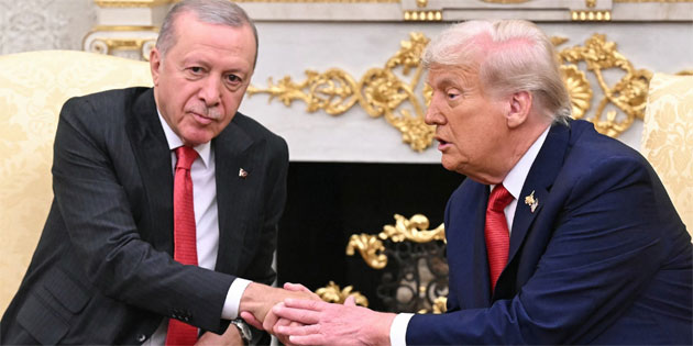 Trump: ' Erdo�an ile aram�zda �ok iyi bir ili�ki var'