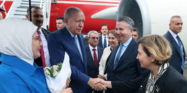 T�rkiye Cumhurba�kan� Erdo�an ABD'de:  BM Genel Kurulu'na hitap edecek