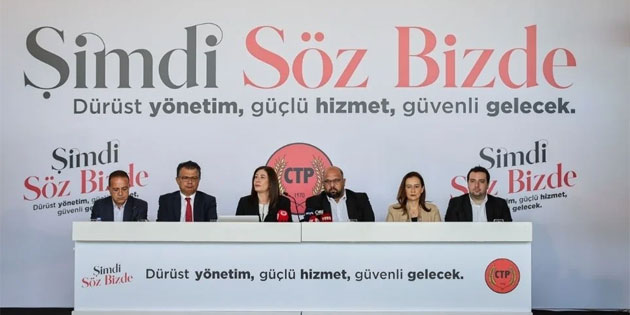 CTP, “�imdi S�z Bizde” ba�l���yla bas�n toplant�s� d�zenledi