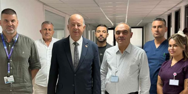 Salk Bakan Dinyrek: Nalbantolu Hastanesi Cerrahi Servisi yenilenerek daha konforlu bir servise dnt