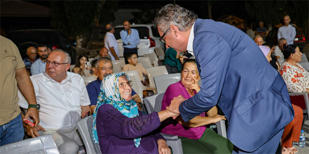 Erhrman, dn akam Drtyol’da yurttalarla bulutu