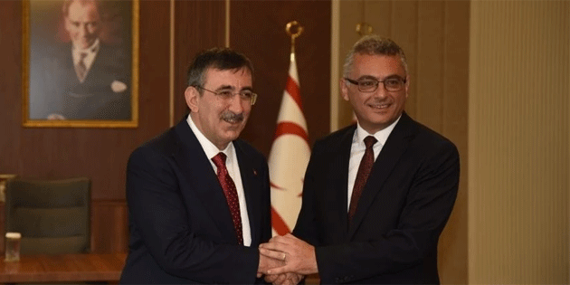 Tufan Erhrman ile Cevdet Ylmaz bir araya geldi: iyi ilikiler ve istiare vurgusu