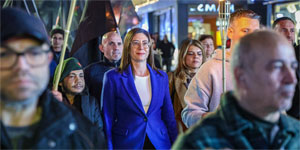 CTP 'Yolsuzlu�a, Yoksullu�a ve Yok Olu�a Hay�r' eylemine kat�larak destek verdi