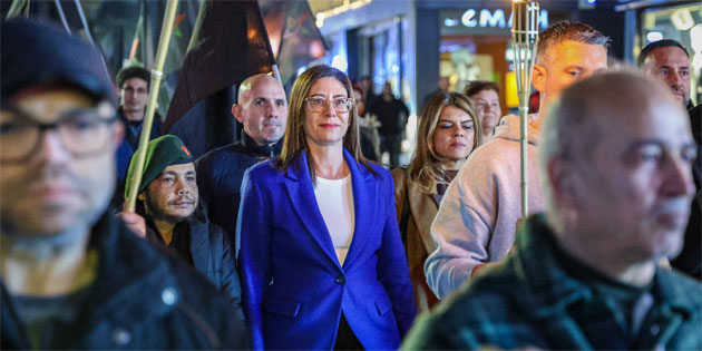 CTP 'Yolsuzlu�a, Yoksullu�a ve Yok Olu�a Hay�r' eylemine kat�larak destek verdi