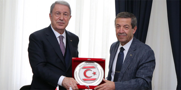 Ertu�rulo�lu, TBMM Milli Savunma Komisyonu heyetini kabul etti