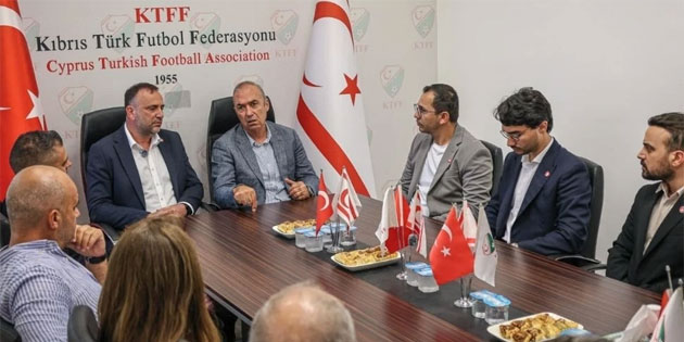 TDP, Futbol Federasyonu'nu ziyaret etti: Gen�lik ve Spor Bakanl��� kurulmal�!