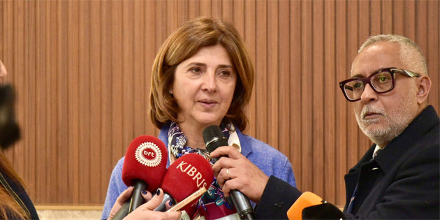 Cumhurba�kan� Erh�rman, Holguin ile g�r��t�