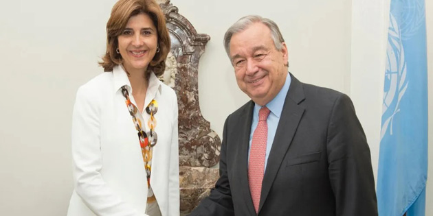 G�ZLER NEW YORK’TAK� HOLGU�N GUTERRES G�R��MES�NE �EVR�LD� 