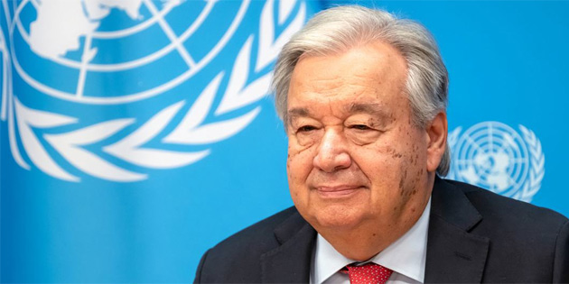Guterres yar�n geliyor
