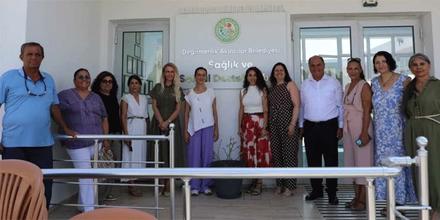 CTP Kadn rgt’nden Deirmenlik-Aknclar Belediyesi Salk ve Sosyal Destek Merkezi’ne ziyaret