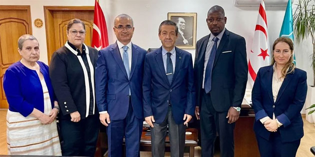 Ertu�rulo�lu, IPHRC Ba�kan� Dr. Guida’y� kabul etti