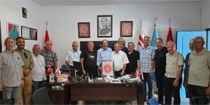 Halk�n Partisi, Emekli Astsubaylar Derne�i’ni ziyaret etti