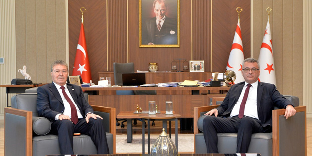 CUMHURBA�KANI ERH�RMAN BA�BAKAN �STEL �LE G�R��T� 