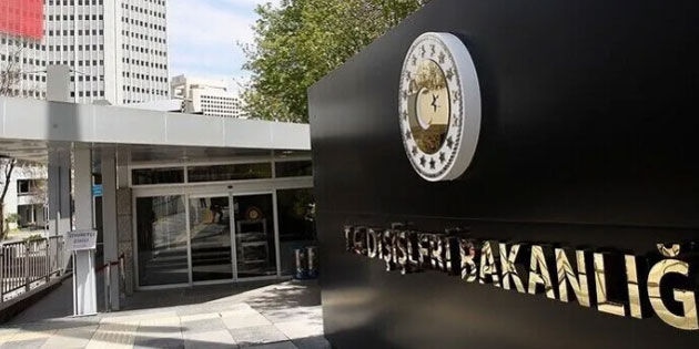 T�rkiye Cumhuriyeti D��i�leri Bakanl���ndan, KKTC'de alabora olan gemide hayat�n� kaybedenler i�in taziye mesaj�