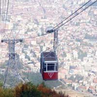 Teleferik seferlerine balyor 