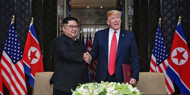 Trump'tan Kuzey Kore liderine te�ekk�r 