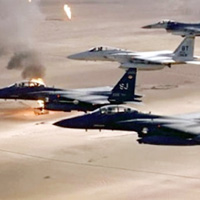 Koalisyon g��lerinin DAE�'e y�nelik hava sald�r�lar� 