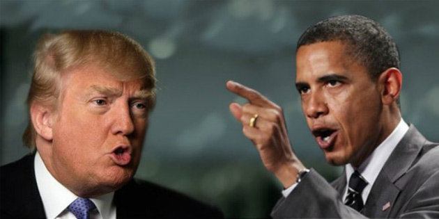 Obama, Trump’ eletirdi 
