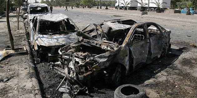 Suriye'nin Hama ilinde intihar sald�r�s�