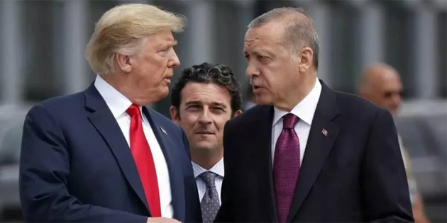 Erdoan'dan Trump'a tebrik mesaj