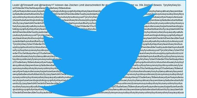 35.000 harfli tweet attlar!
