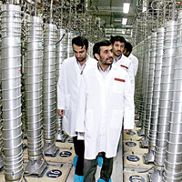 Ahmedinejad d��me�e bast� 