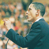 Dikkatler Obama'n�n 24 Nisan konu�mas�nda 