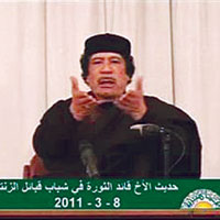 Kaddafi sonunda Msr'a m kat? 