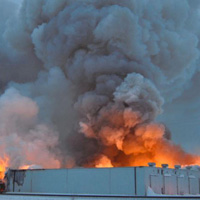 Ukrayna'da petrol deposunda yang�n ��kt�