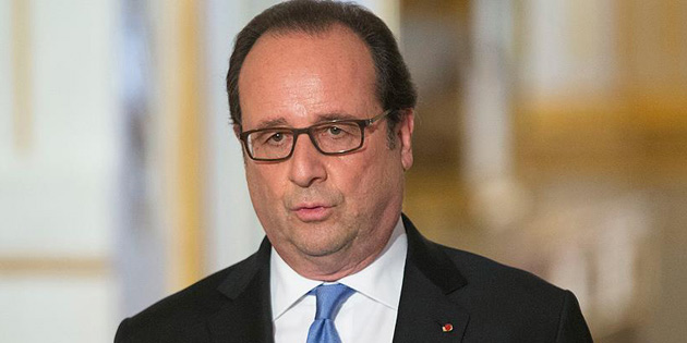 Hollande, Tunus Babakan ile grt 
