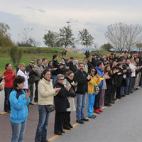 Kadky’de ‘Ata'ya sayg zinciri’ 