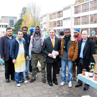 Mslman mltecilere lahmacun yardm 