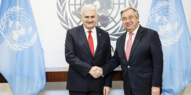 YILDIRIM VE GUTERRES KIBRIS’I DA GRT