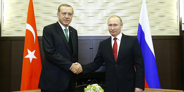 Erdo�an ile Putin'in g�r��mesi ba�lad�
