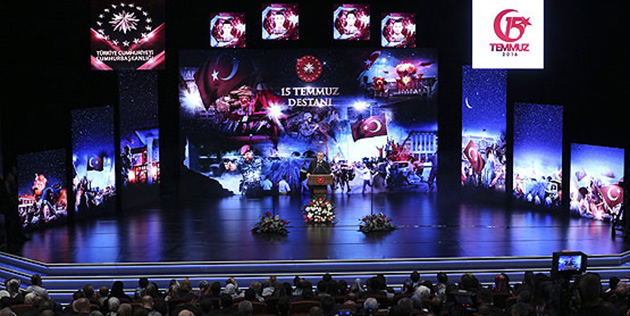 T�RK�YE CUMHURBA�KANI ERDO�AN: 15 TEMMUZ B�Z�M YEN� �ANAKKALEM�ZD�R