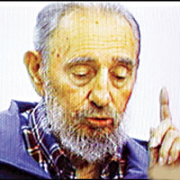 Castro ABD'yi uyard�: �ran'a sak�n sald�rma 