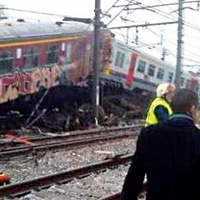 Bel�ika'da tren facias� 