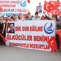 Erdo�an’� MHP’liler kar��lad� 