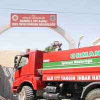 Mardin Cezaevi'nde isyan