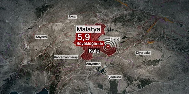 5.9 B�Y�KL���NDE DEPREM KORKUTTU 