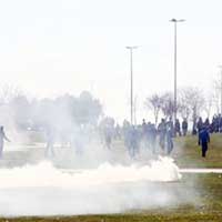 Nevruz'a biber gazl� m�dahale 