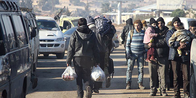 Halep'ten karlanlarn says 14 bini at