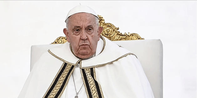 Papa, srail-Filistin meselesinde iki devletli modelin tek zm olduu grnde