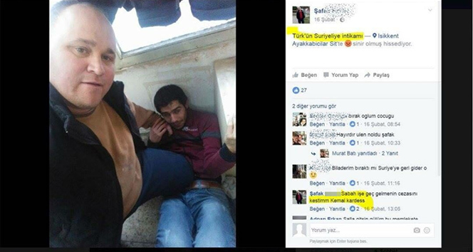 �al��an�n �zerine basarak foto�raf �ekti!