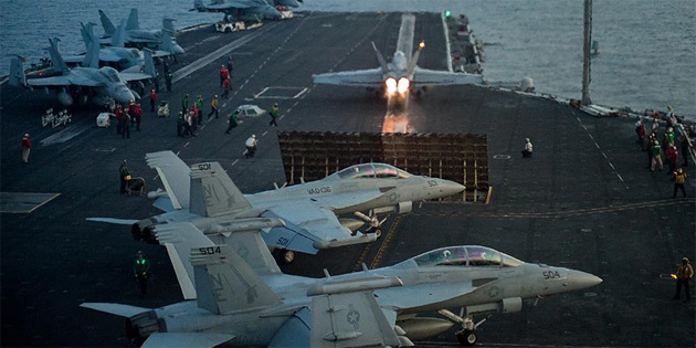 Pentagon'dan 'Carl Vinson Uak Gemisi' aklamas