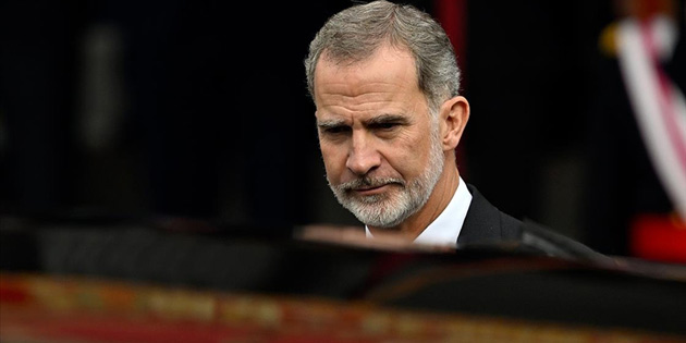 spanya Kral 6. Felipe tahta knn 10. yln kutlad