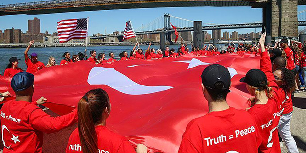 NEW YORK'TA TRK LEN DZENLEND 