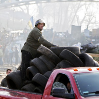 Kiev’deki �at��malarda 77 ki�i �ld� 